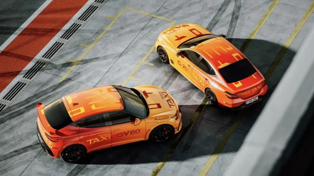 Genesis GV60 Magma joins Nürburgring Track Taxi programme