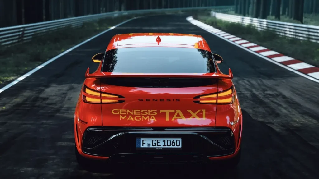 Genesis GV60 Magma joins Nürburgring Track Taxi programme