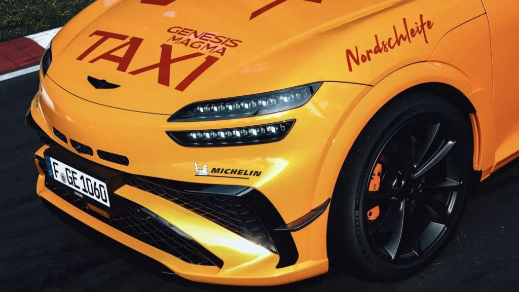 Genesis GV60 Magma joins Nürburgring Track Taxi programme