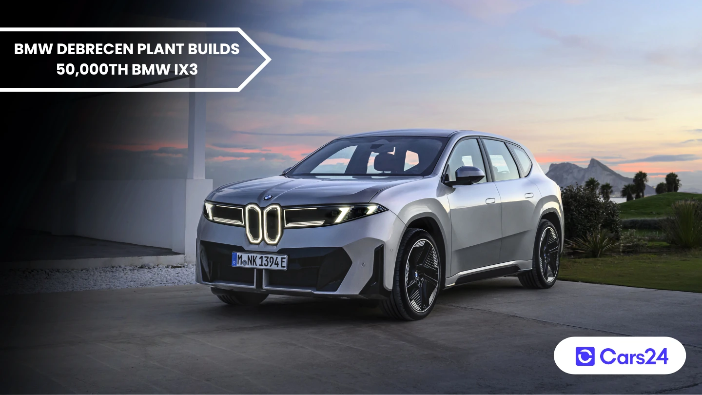 BMW Debrecen plant builds 50,000th BMW iX3