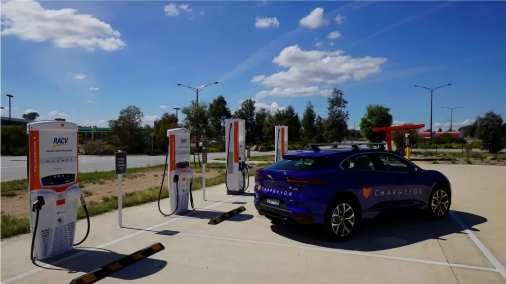 Chargefox public ev chargers australia