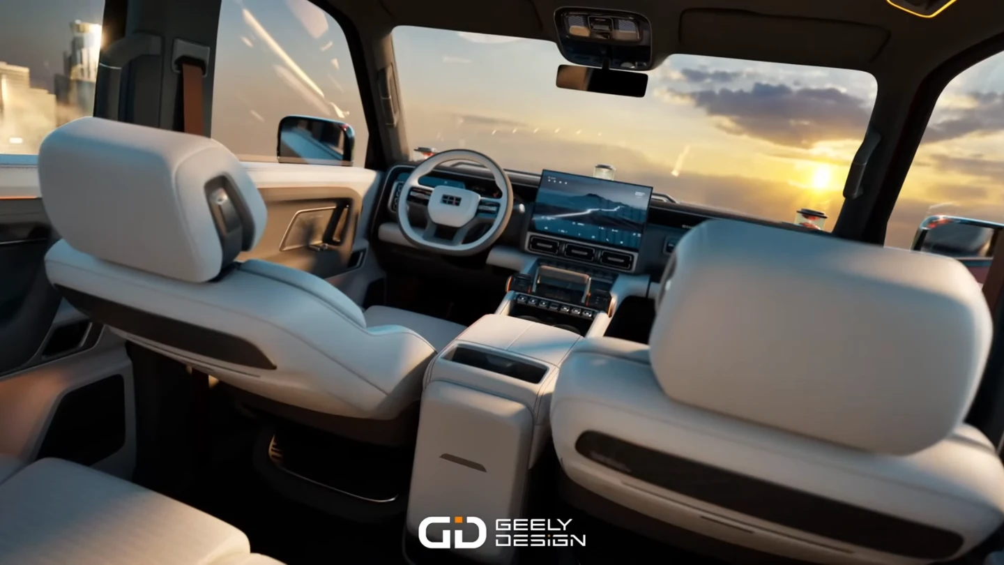 Geely Galaxy Cruiser 700 interior 3