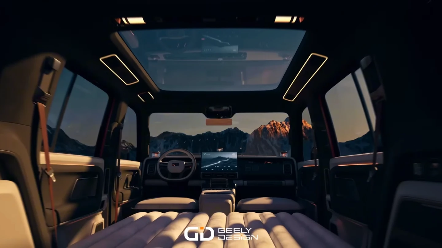 Geely Galaxy Cruiser 700 interior 4