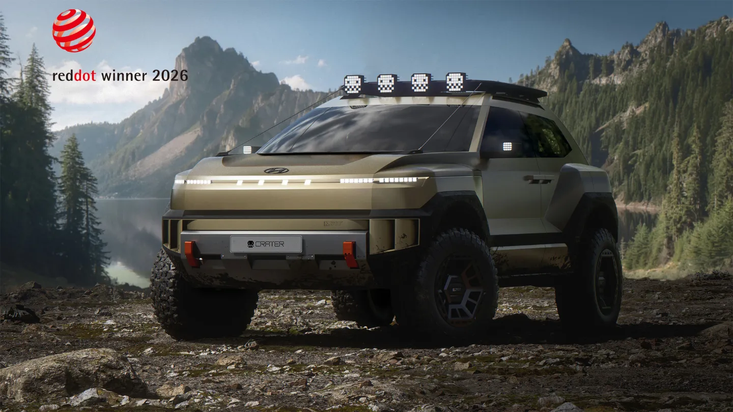 Hyundai Crater Concept reddot winner photo