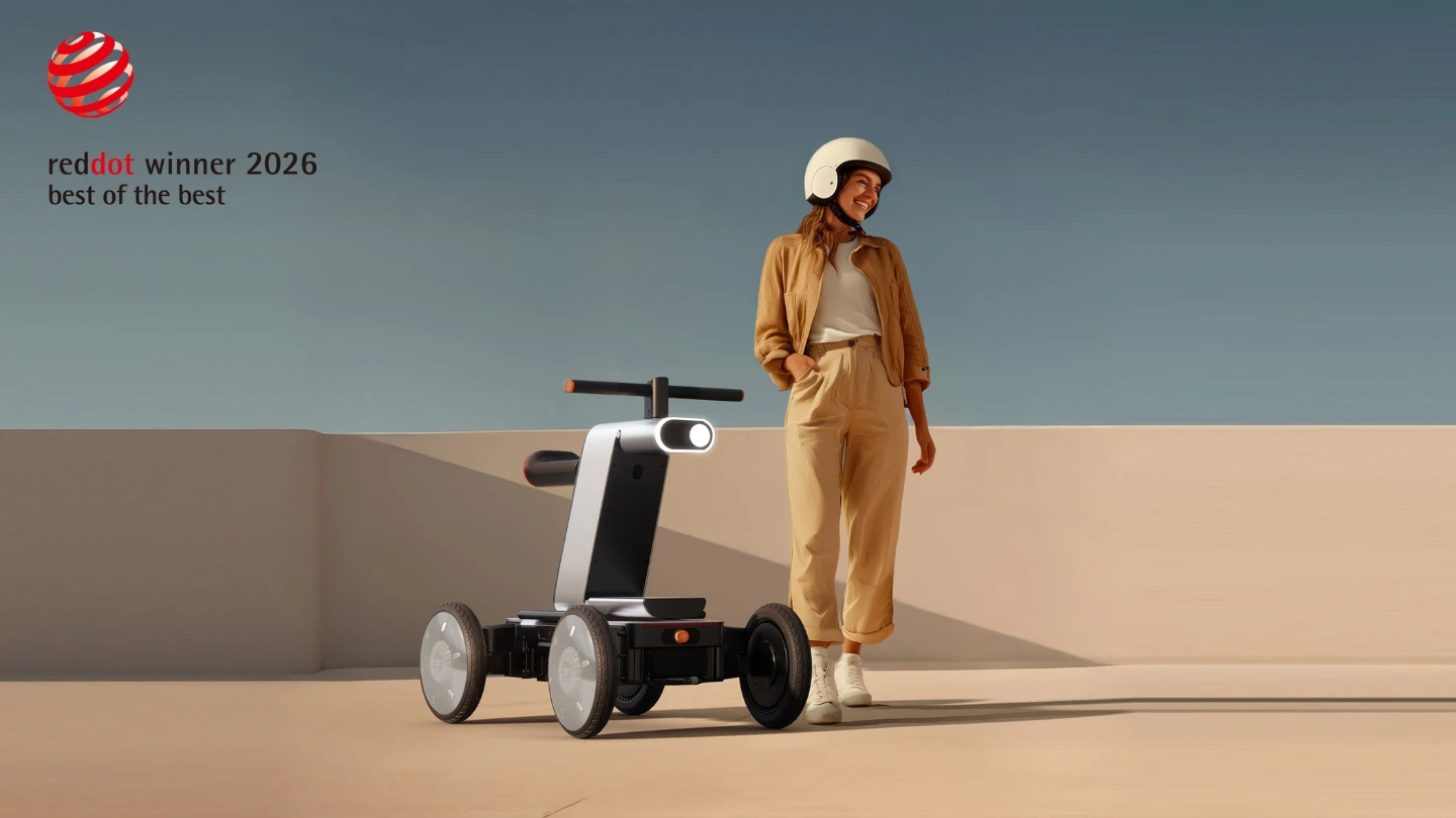 Hyundai MobED Robot Platform reddot winner photo
