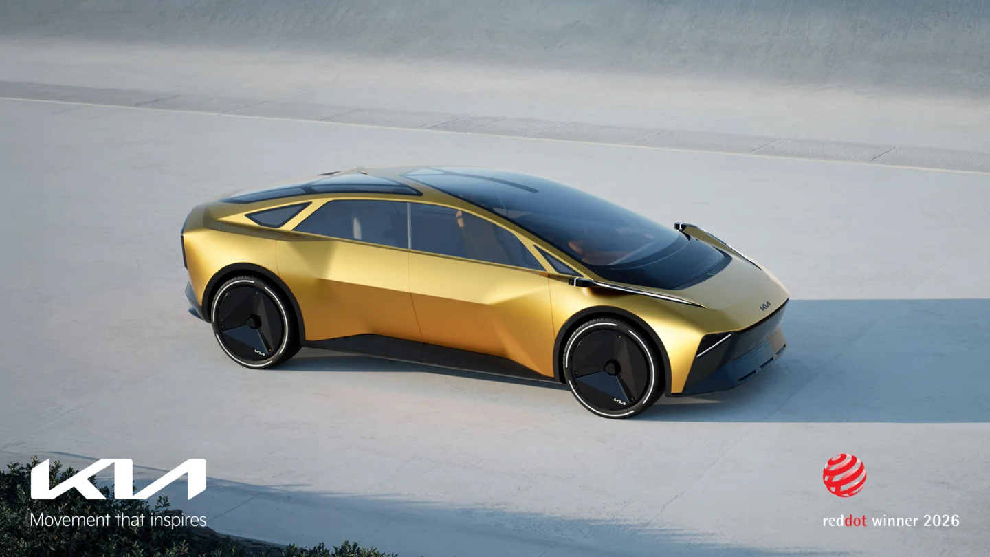 Kia Vision Meta Turismo exterior side view red dot design winner