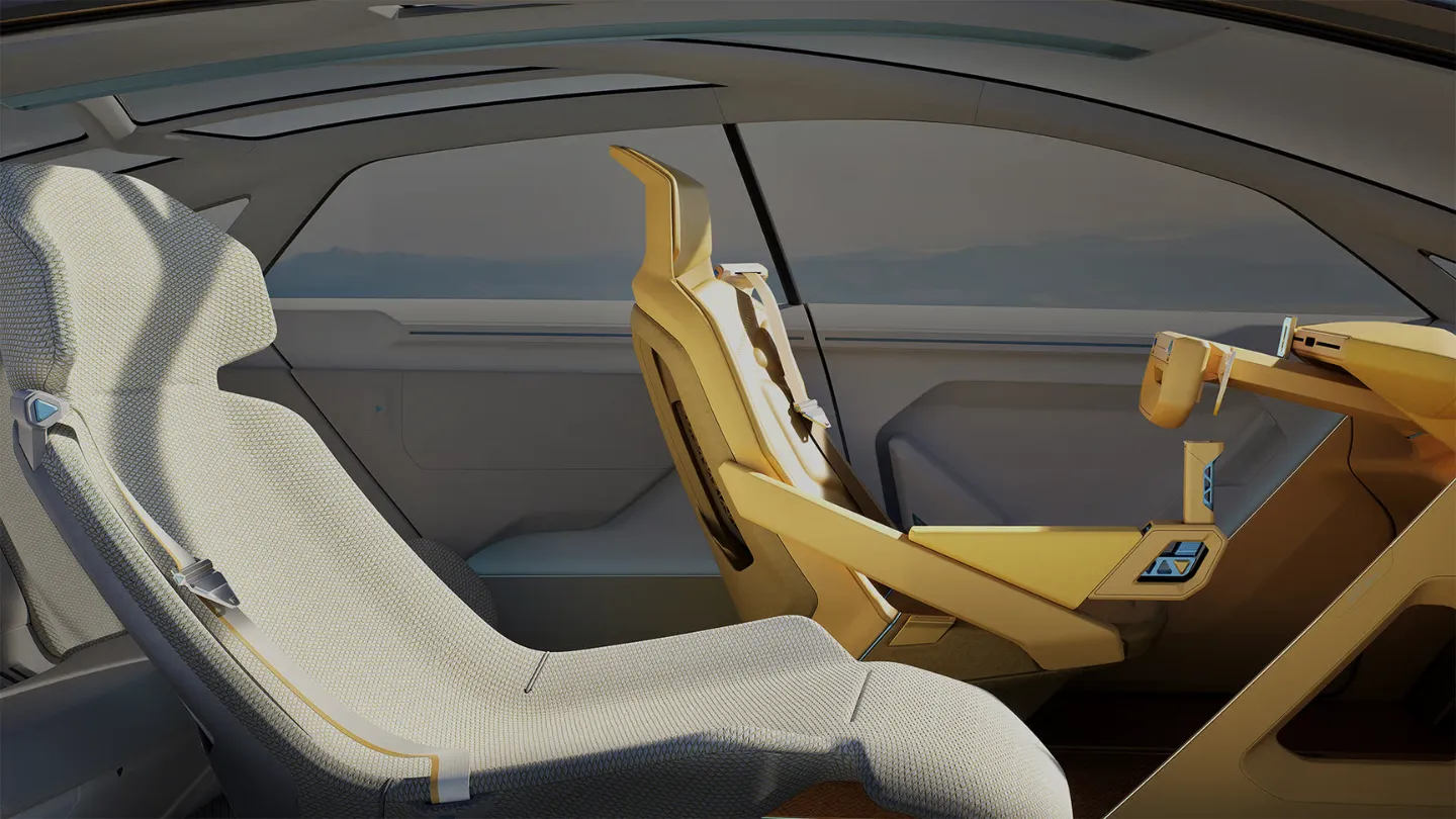 Kia Vision Meta Turismo interior front seats