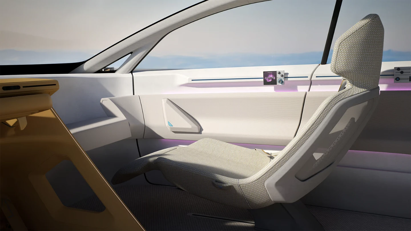 Kia Vision Meta Turismo interior passenger seat