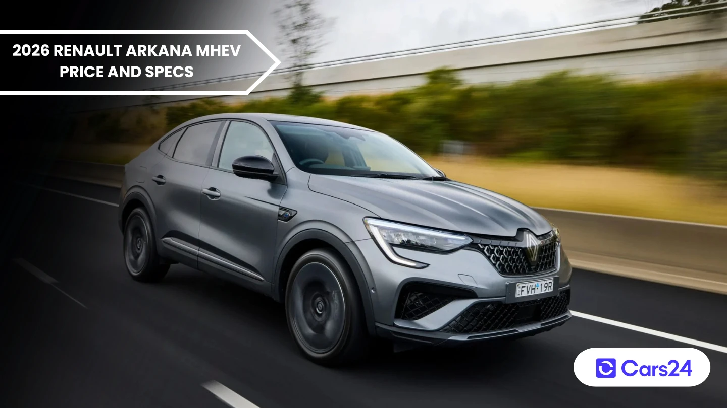 Mild hybrid 2026 Renault Arkana price and specs revealed banner photo