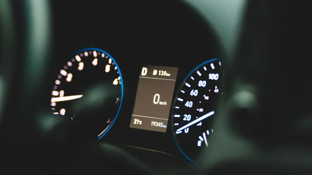 Odometer reading