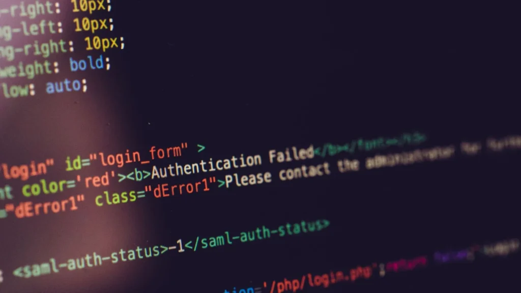 Software error