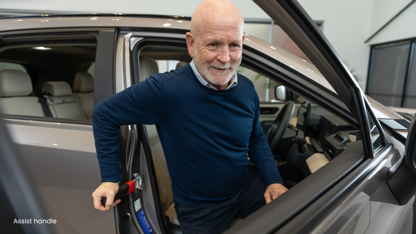 Toyota Australia Assisted Mobility Solutions assist handle