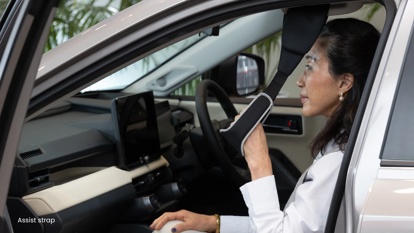 Toyota Australia Assisted Mobility Solutions assist strap