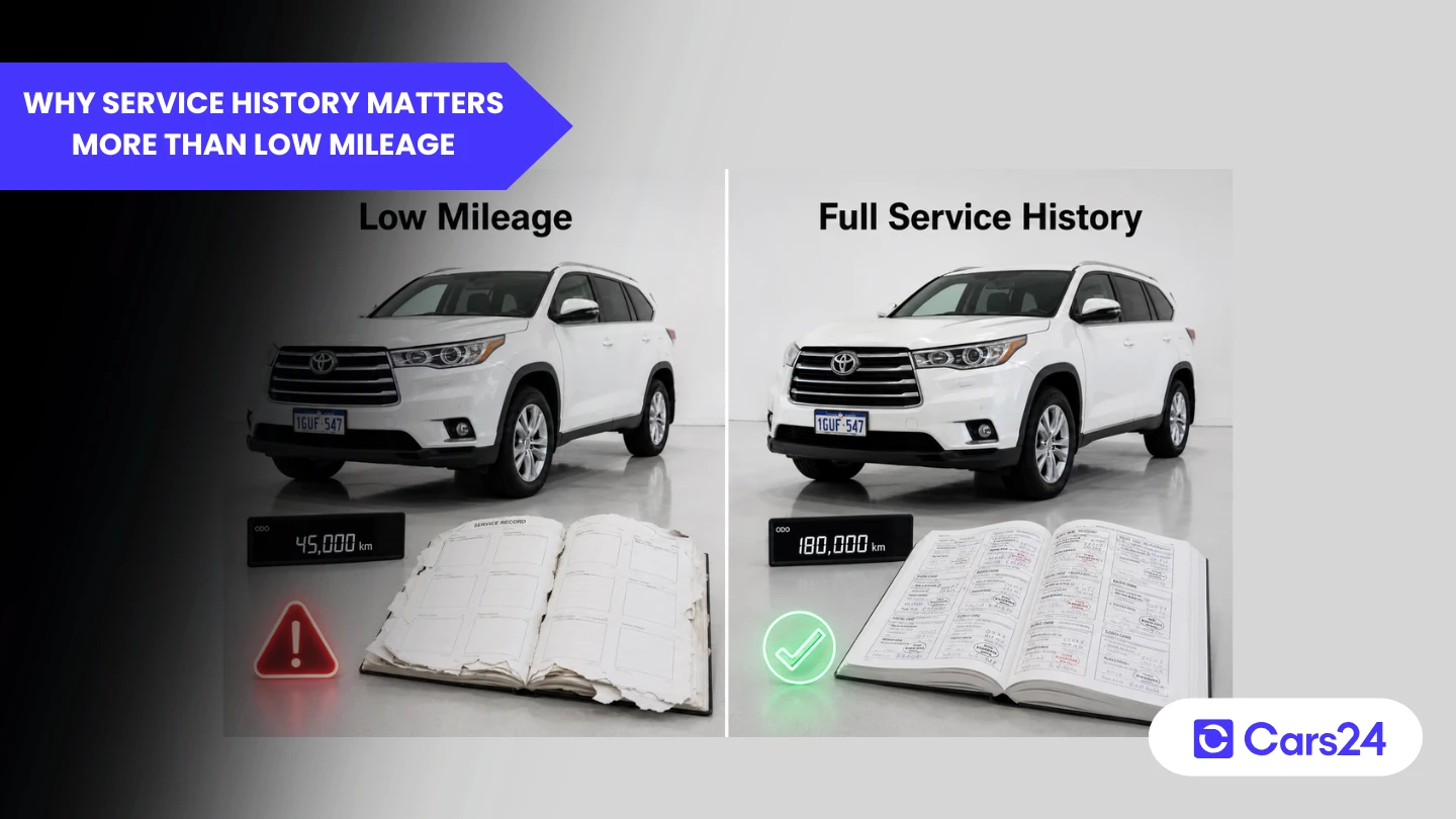 Why service history matters more than low mileage banner photo
