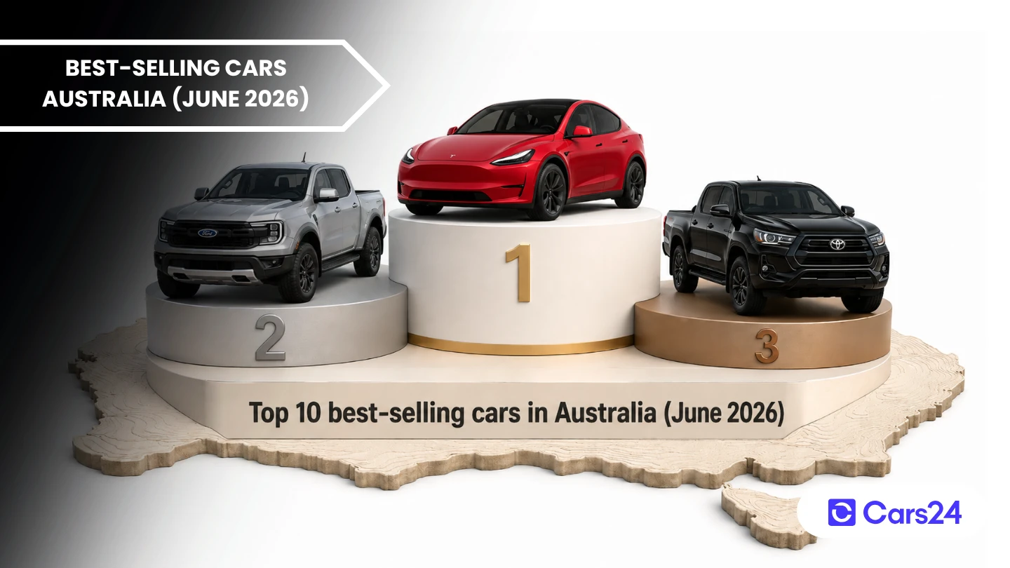 top 10 best selling cars in Australia vfacts June 2026 banner photo