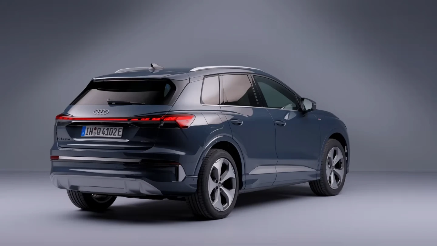 2027 Audi Q4 e-tron SUV exterior 3