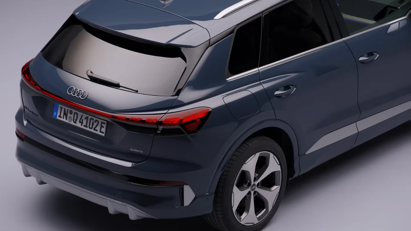 2027 Audi Q4 e-tron SUV exterior 4