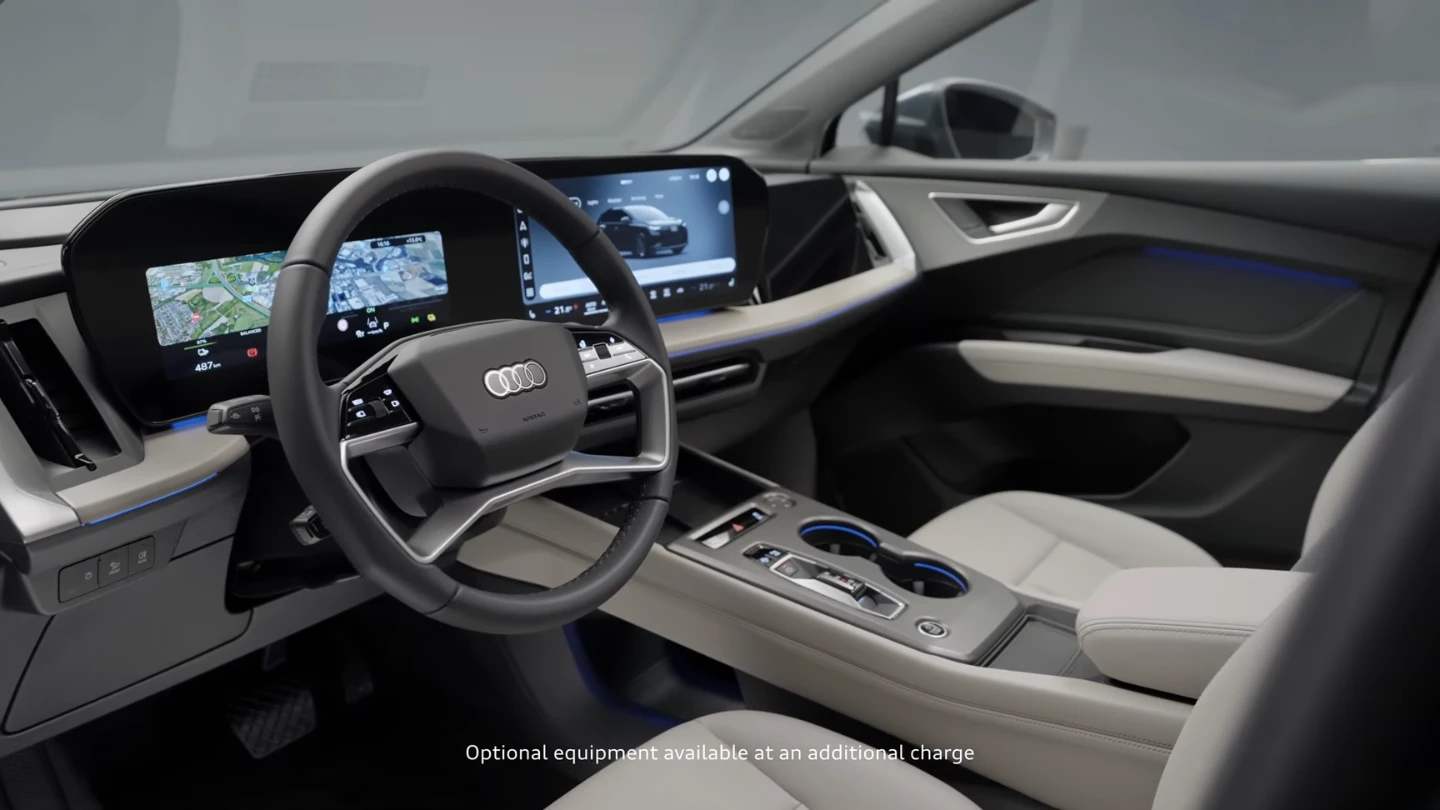 2027 Audi Q4 e-tron SUV interior 2
