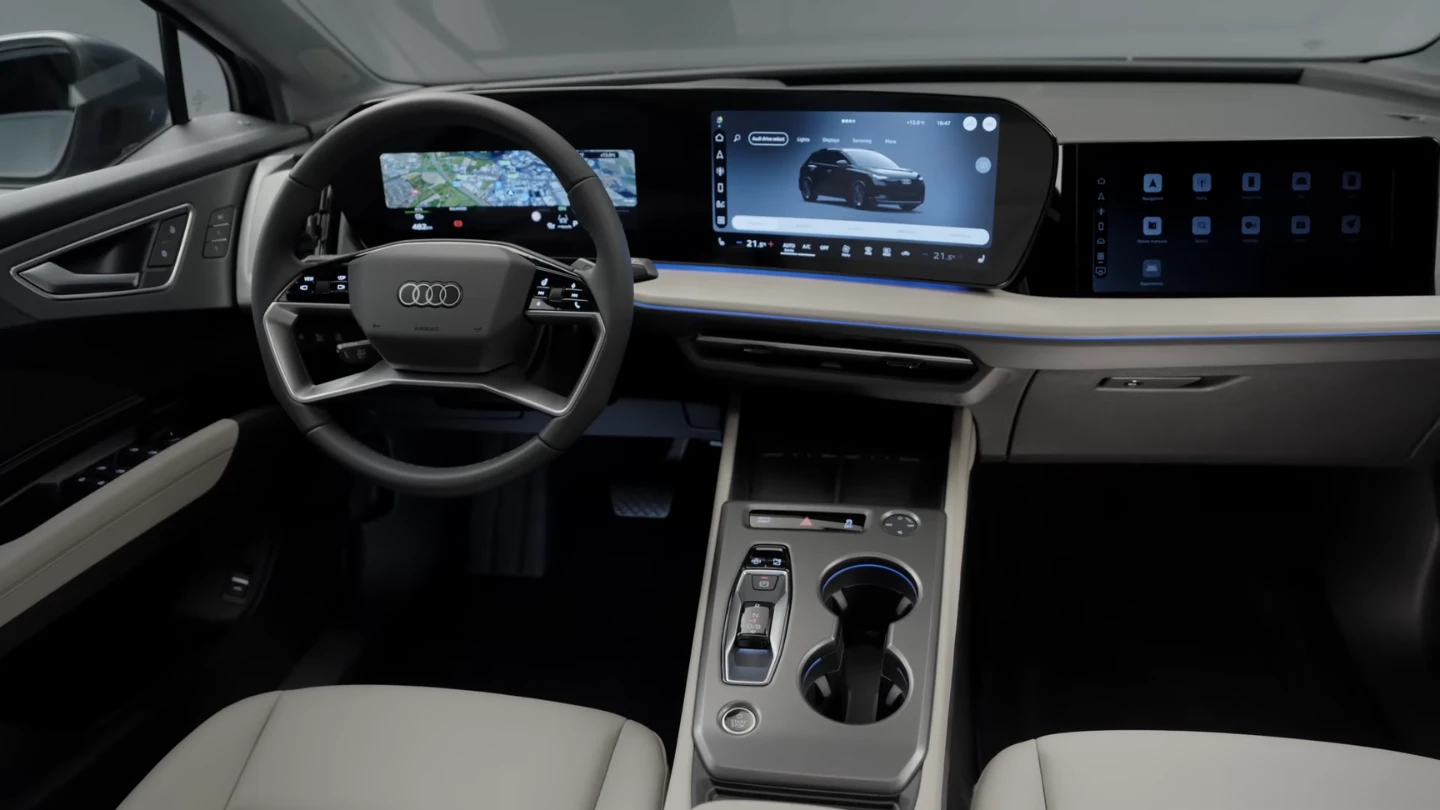 2027 Audi Q4 e-tron SUV interior 3