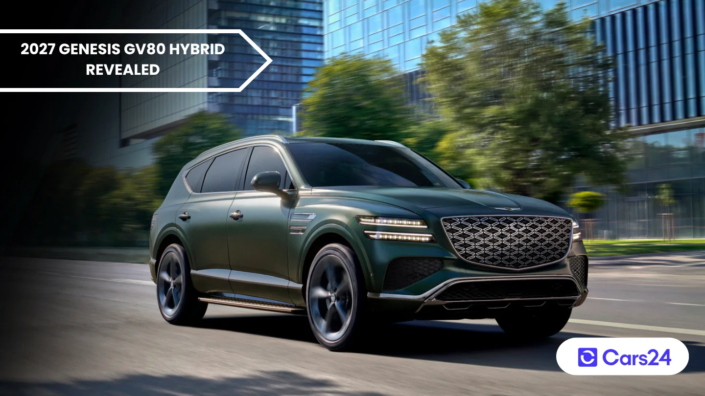 2027 Genesis GV80 revealed Brand's first-ever hybrid SUV banner photo