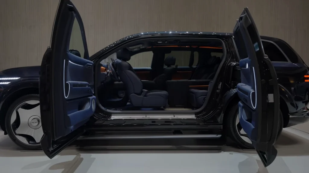 2027 Genesis GV90 Neolun exterior frameless coach doors