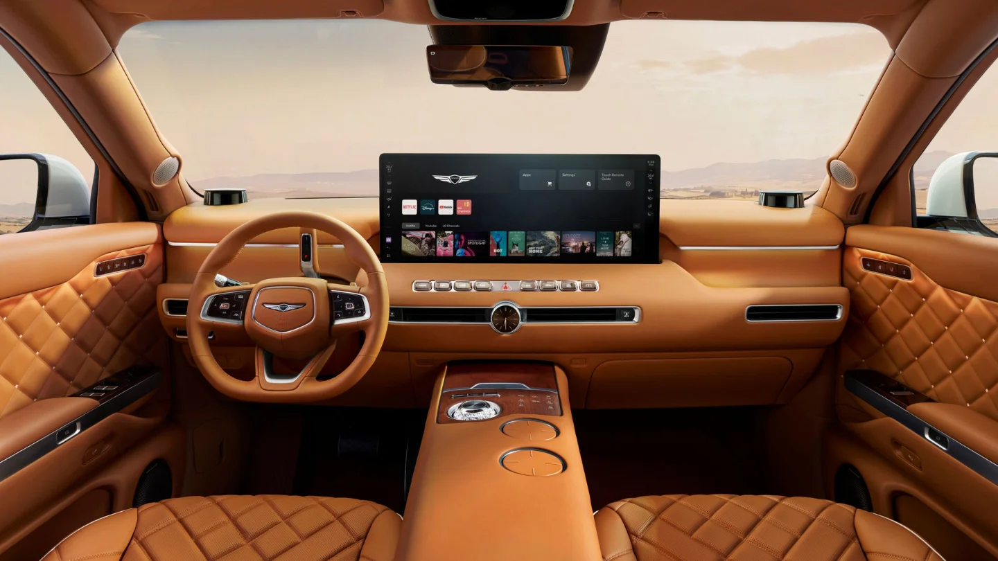 2027 Genesis GV90 interior