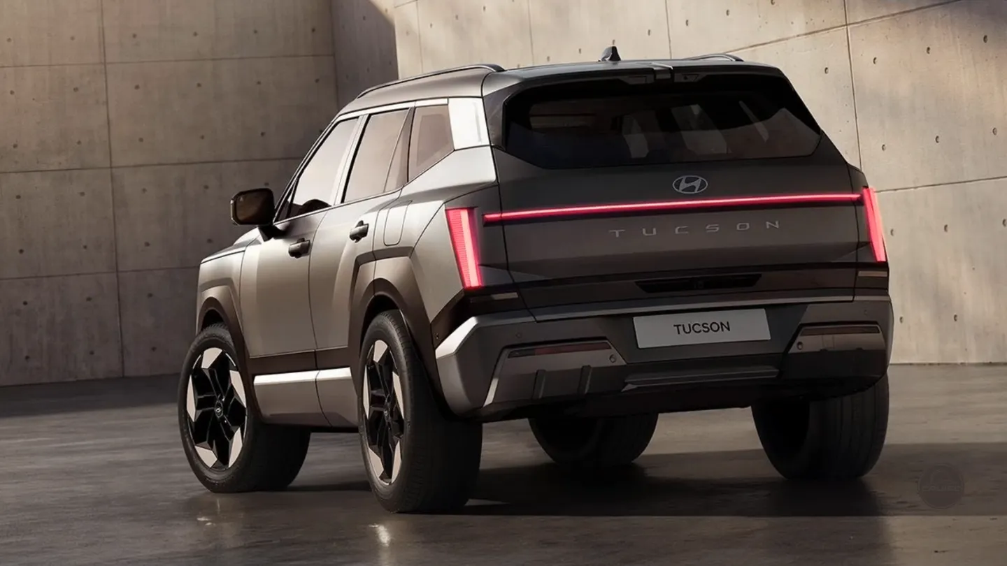 2027 Hyundai Tucson exterior rear view