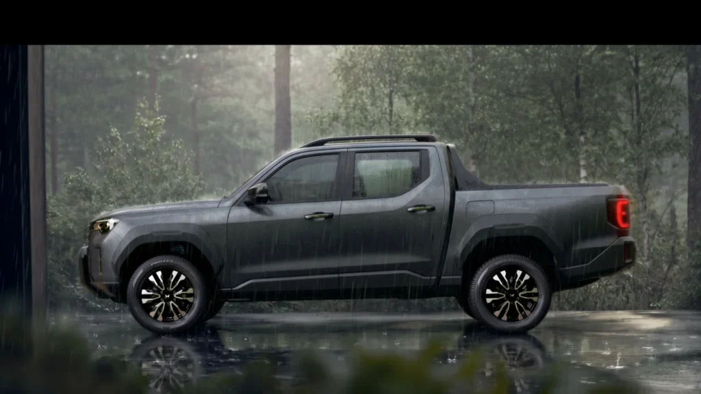 2027 Mahindra Lifestyler ute exterior side view