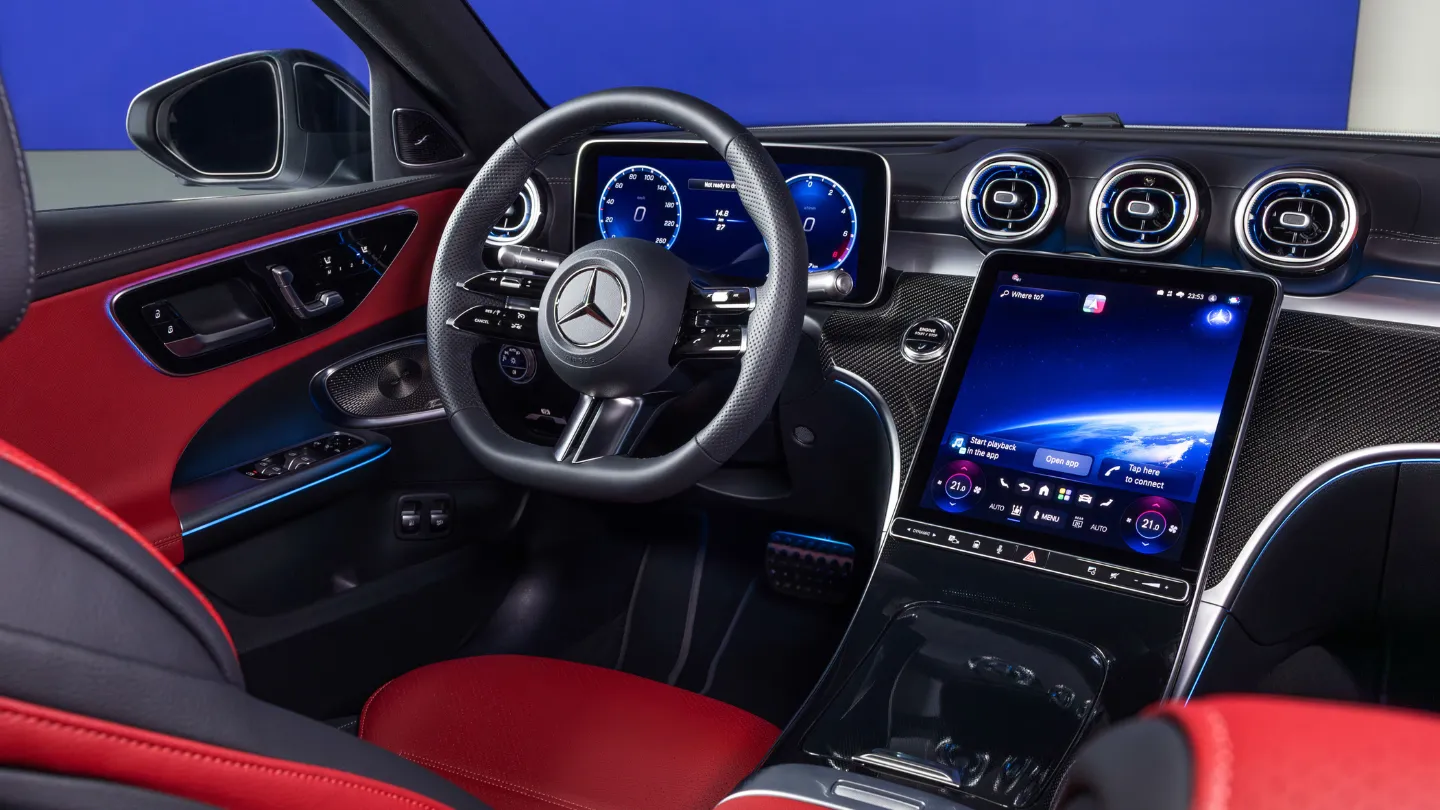 2027 Mercedes-Benz C300 e Sedan PHEV interior