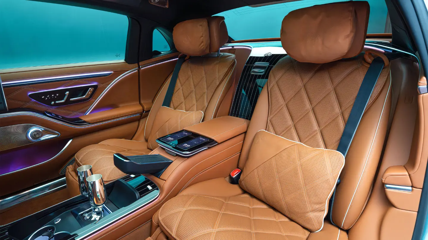 2027 Mercedes-Maybach S-Class interior rear reclining seat
