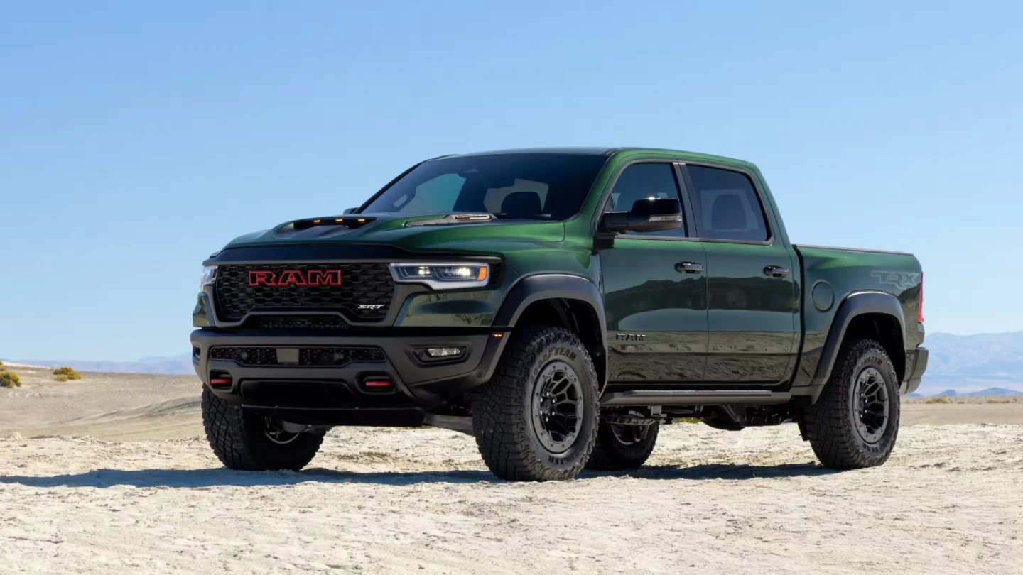 2027 Ram 1500 TRX SRT exterior green