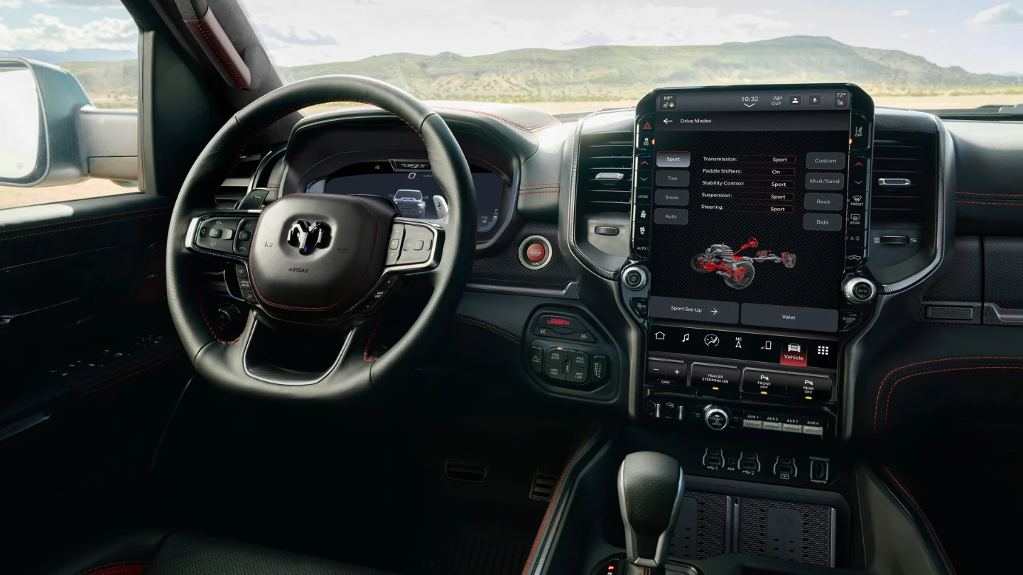 2027 Ram 1500 TRX SRT interior cockpit 2