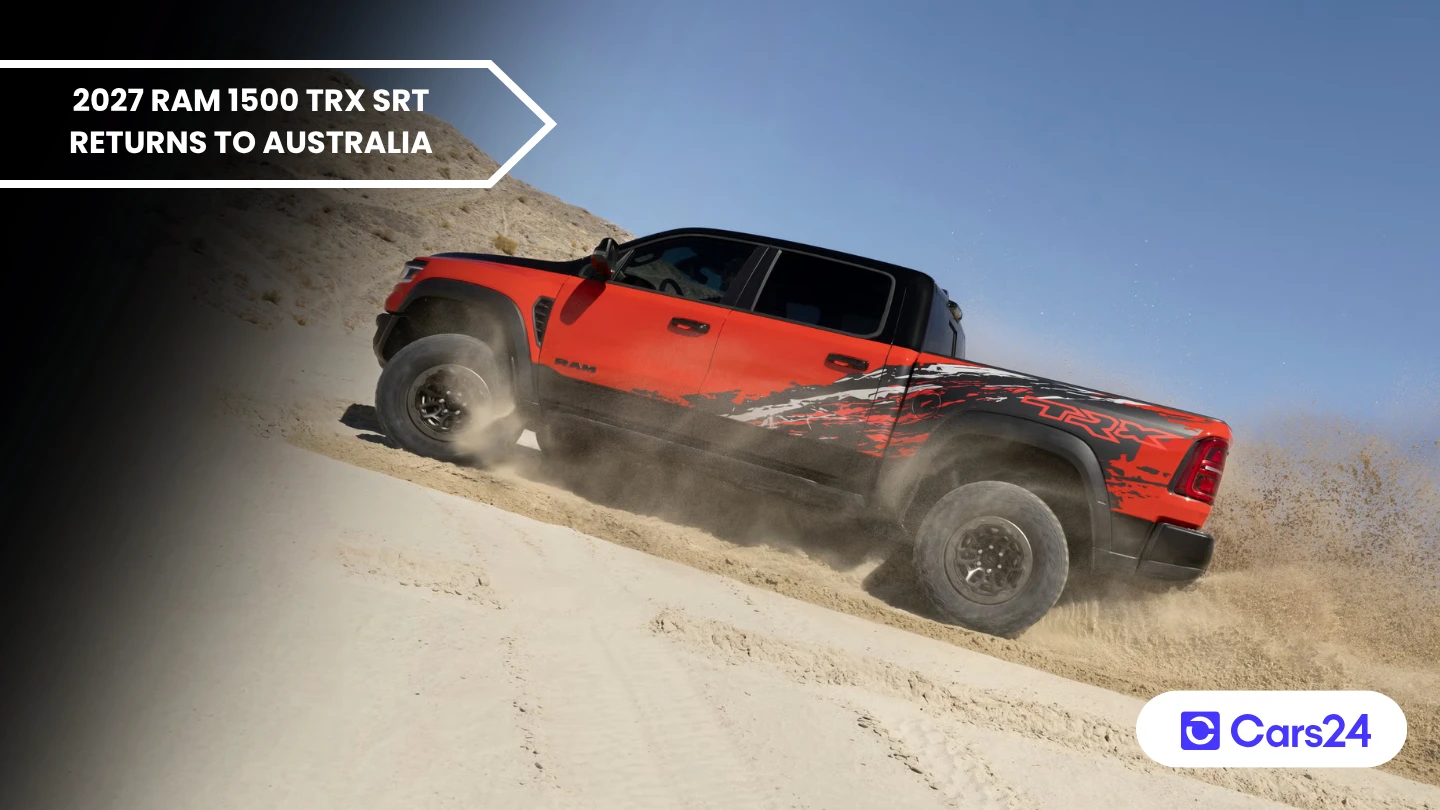 2027 Ram 1500 TRX SRT returns to Australia with 579kW V8 banner photo