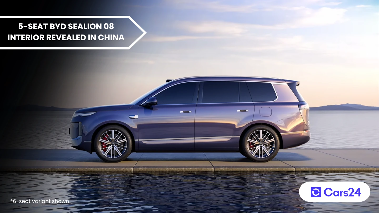 5-seat BYD Sealion 08 interior revealed before Sep 2 launch banner photo