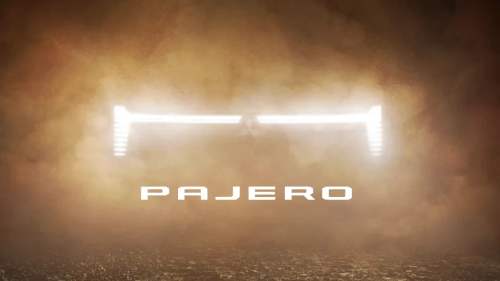 Mitsubishi teases all-new Pajero