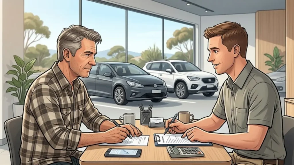 negotiate a used car price