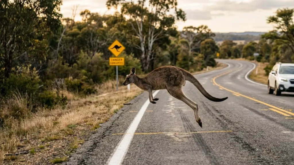 kangaroo accidents