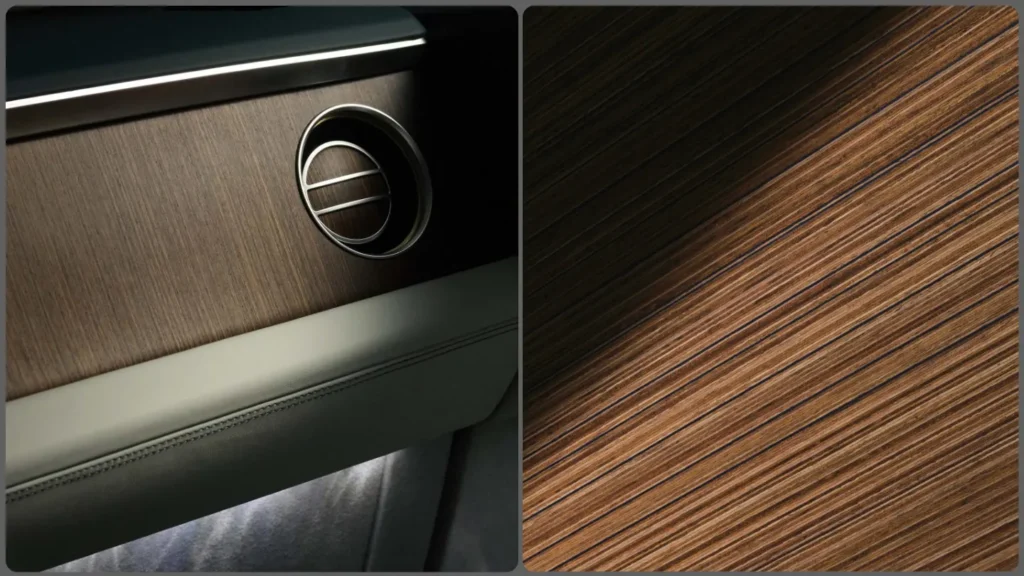 Bentley Torcal EV unique ombre veneer