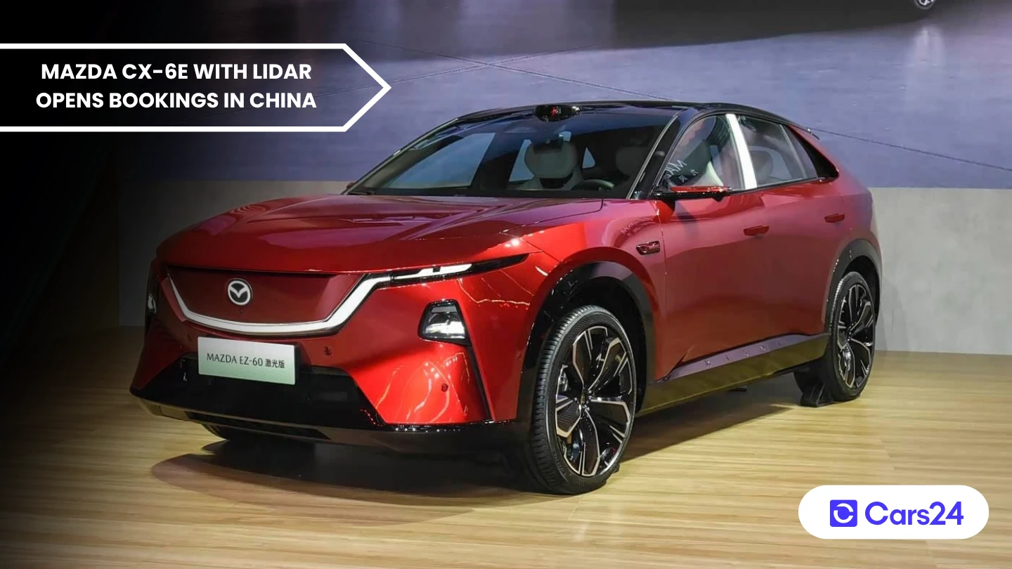 Deepal S07-based Mazda CX6e with LiDAR opens orders in China banner photo