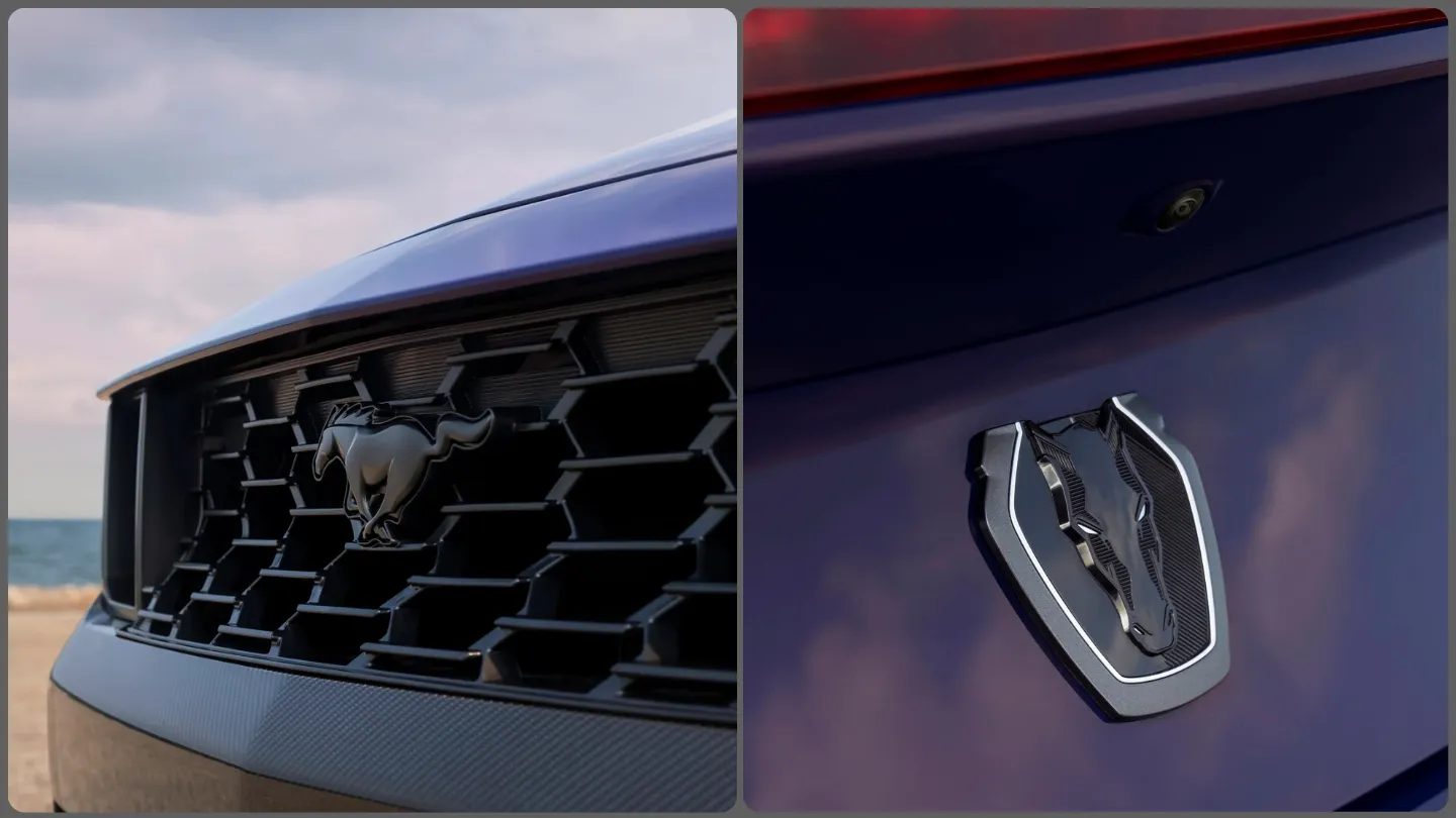Ford Mustang Dark Horse SC Convertible exterior badges