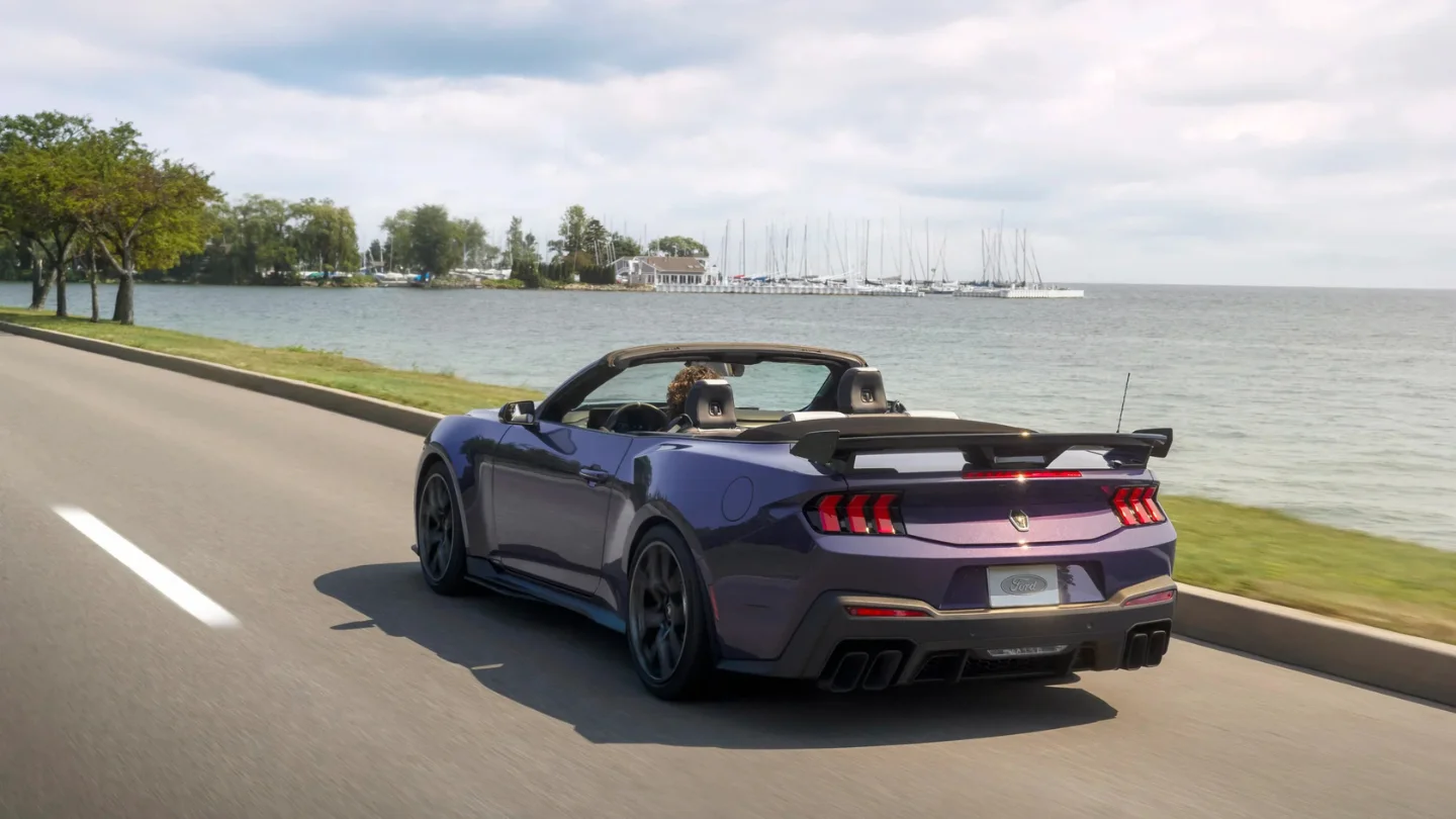 Ford Mustang Dark Horse SC Convertible exterior rear