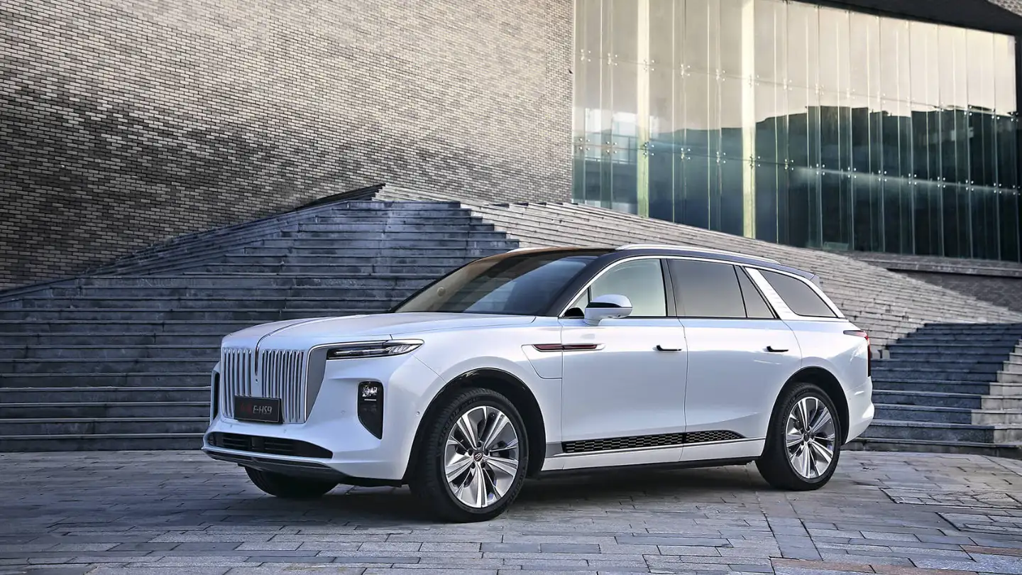 Hongqi EHS9 large electric SUV exterior