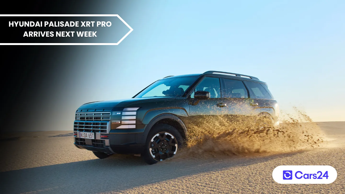 Hyundai Palisade XRT Pro deliveries start next week in Oz banner photo