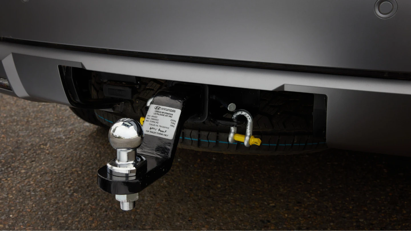 Hyundai Palisade XRT Pro exterior towbar