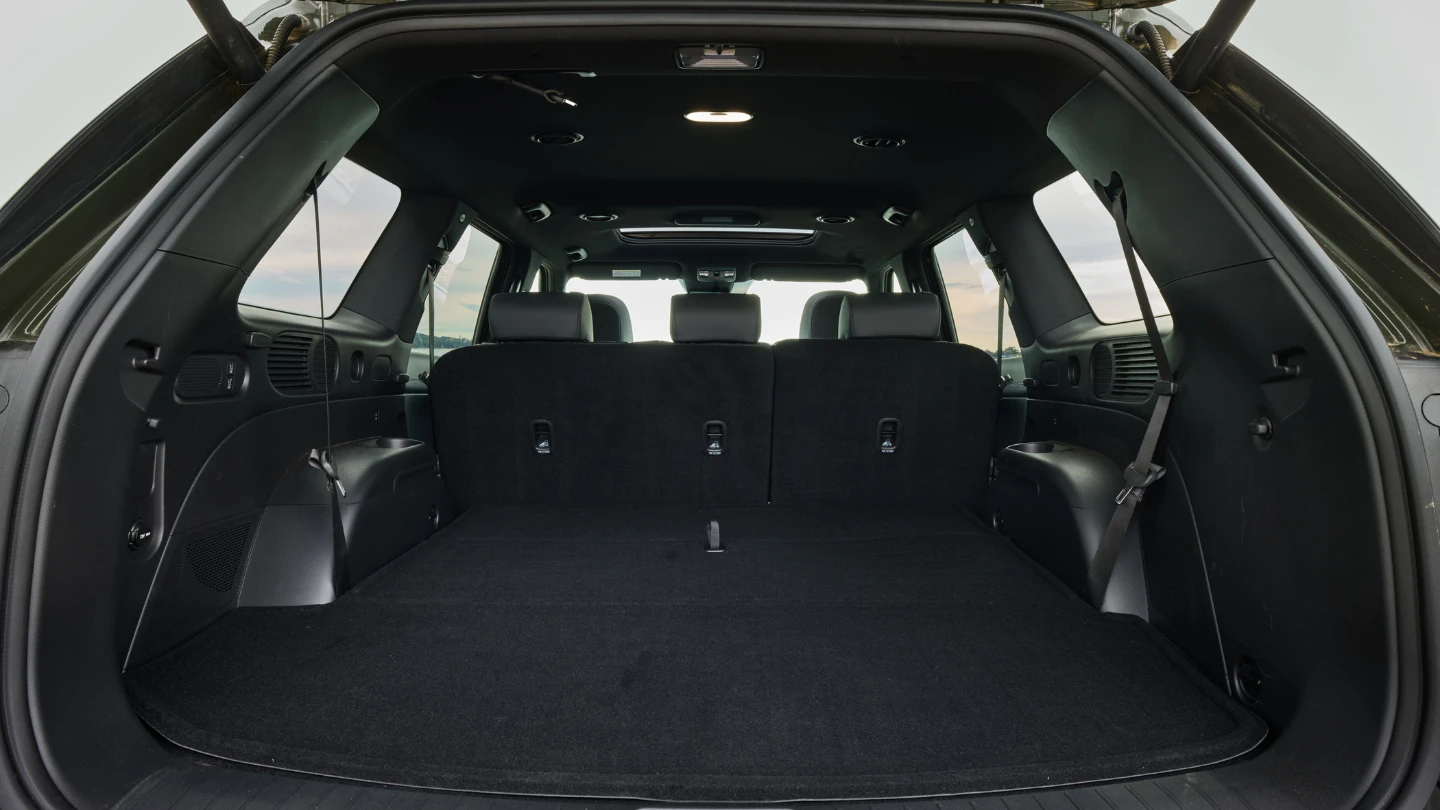 Hyundai Palisade XRT Pro interior boot space