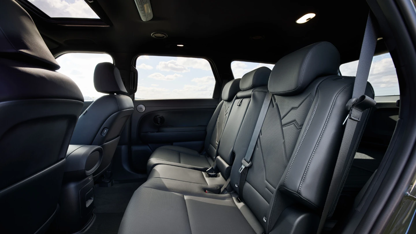 Hyundai Palisade XRT Pro interior second row seats