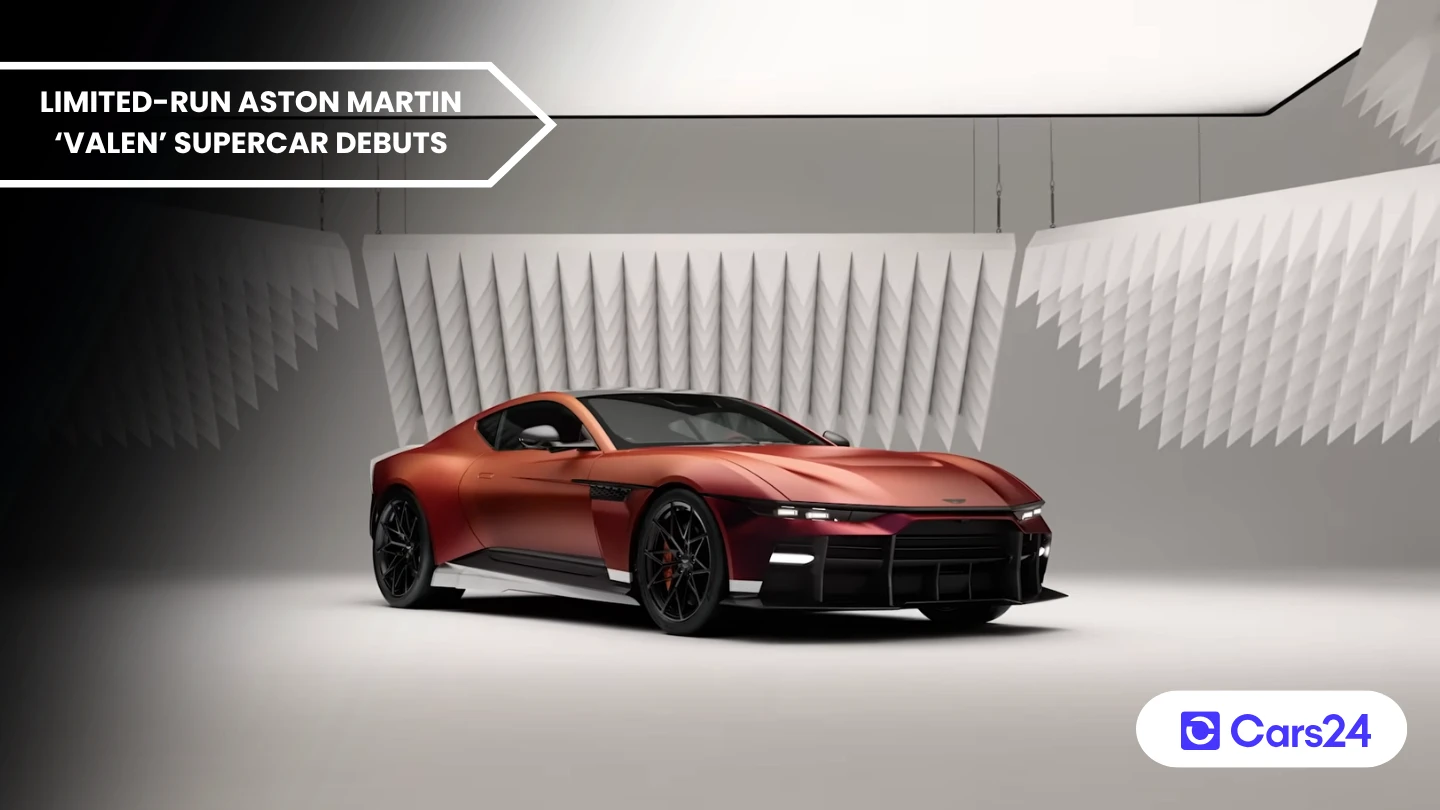Limited edition Aston Martin Valen supercar debuts in the US banner photo