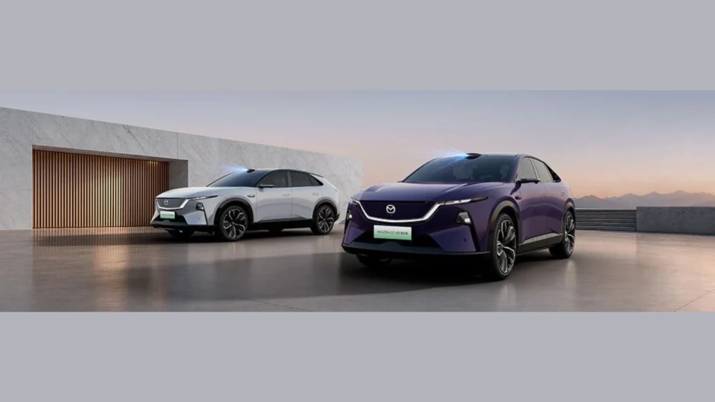 Mazda CX-6e lidar variant china exterior