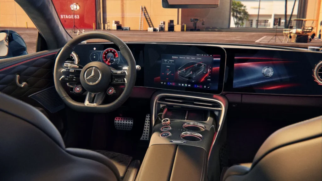 Mercedes-AMG GT 53 4-door coupe interior