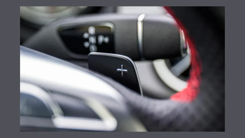 Mercedes Benz electronic auto park gear selector feature